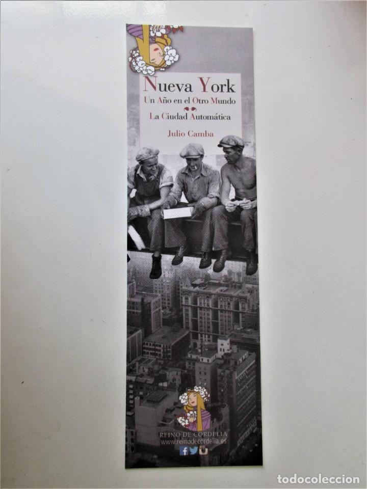 Sammeln von Lesezeichen: MARCAPAGINA PUNTO DE LIBRO EDITORIAL REINO DE CORDELIA NUEVA YORK UN A&Ntilde;O EN EL OTRO MUNDO