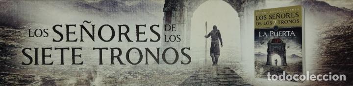 Coleccionismo marcap&aacute;ginas: MARCAPAGINAS - ROCA EDITORIAL - EL SE&Ntilde;OR DE LOS SIETE TRONOS- LA PUERTA. - Foto 1