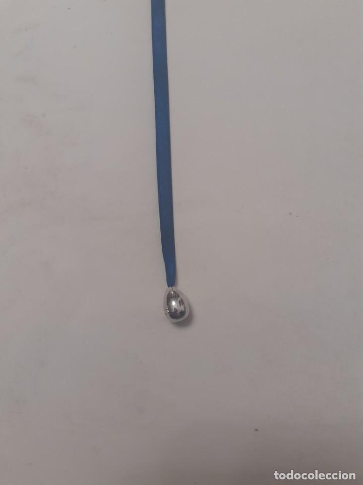 Coleccionismo marcap&aacute;ginas: Marcapaginas, punto de libro metalico con cordon de seda - Foto 2