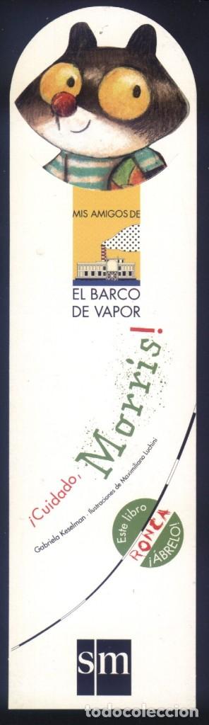 Coleccionismo Marcap&aacute;ginas: M-7838- MARCAP&Aacute;GINAS TROQUELADO. MORRIS. EL BARCO DE VAPOR. SM.