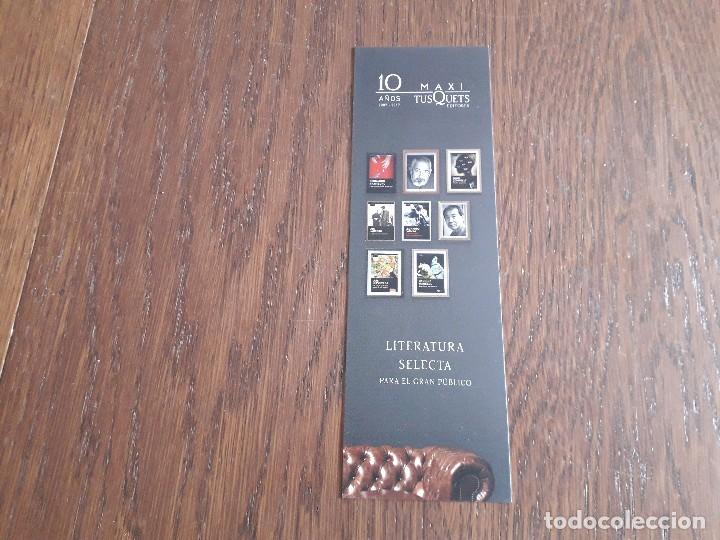 Coleccionismo Marcap&aacute;ginas: marcap&aacute;ginas, punto de libro, 10 a&ntilde;os de Maxi tusquets editores.