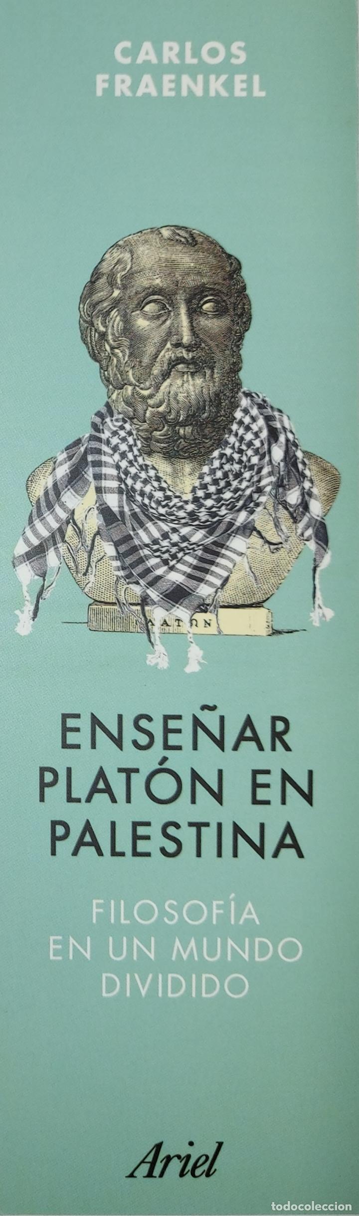 Coleccionismo Marcap&aacute;ginas: Marcap&aacute;ginas editorial ARIEL .ENSE&Ntilde;AR PLATON EN PALESTINA.
