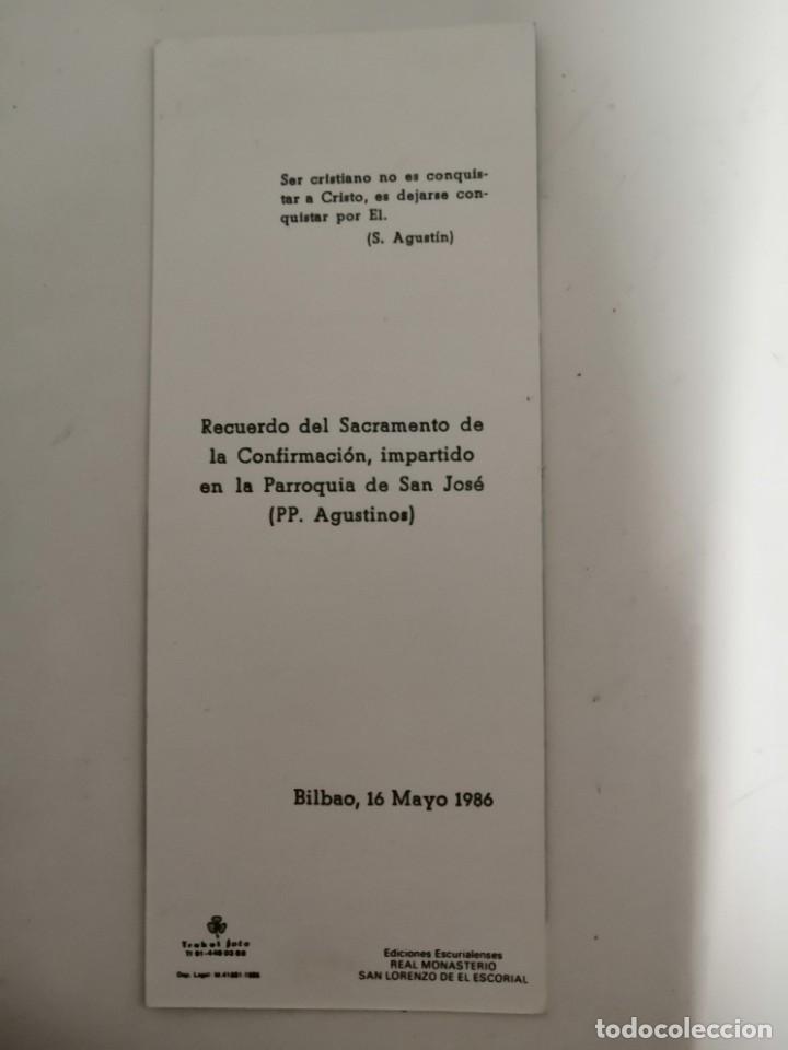 Coleccionismo marcap&aacute;ginas: Marcapaginas religioso san Agust&iacute;n - Foto 2