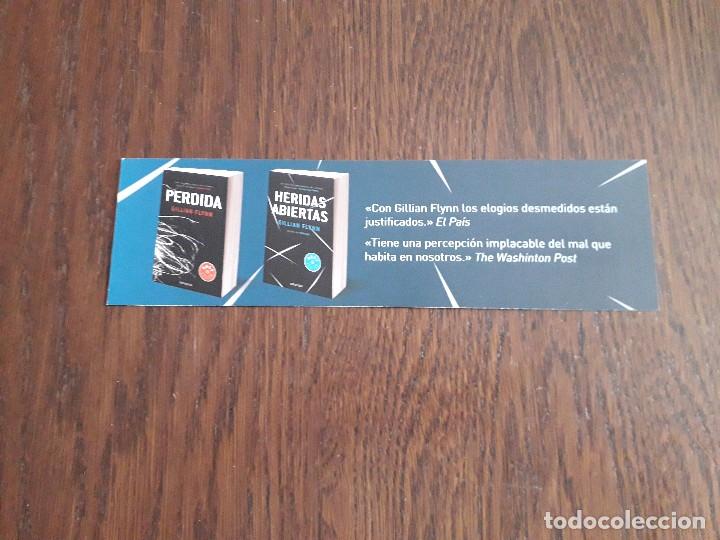 Coleccionismo Marcap&aacute;ginas: marcap&aacute;ginas, punto de libro, Perdida-heridas abiertas, Gilian Flynn. Debolsillo