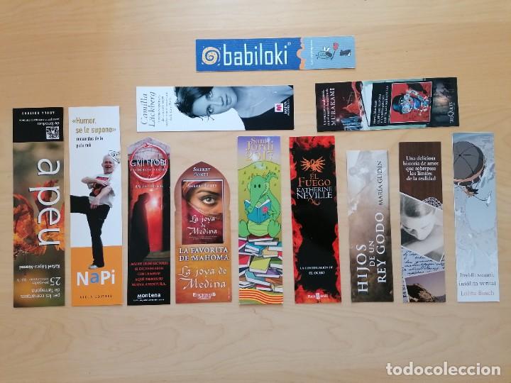 Coleccionismo marcap&aacute;ginas: LOTE DE 12 MARCAP&Aacute;GINAS VARIADOS - Foto 1