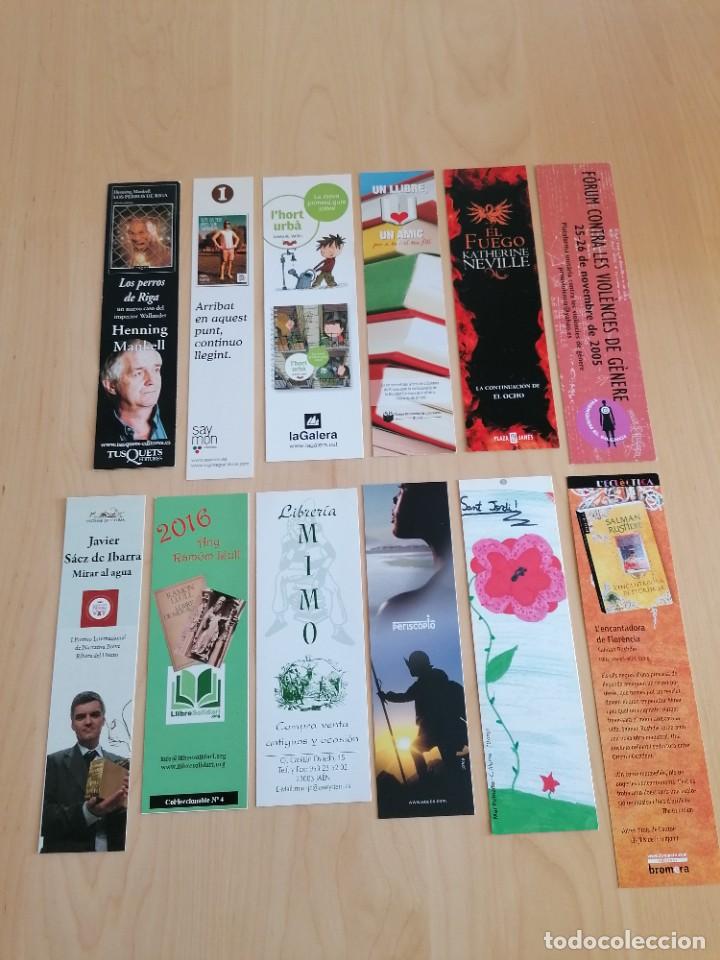 Coleccionismo marcap&aacute;ginas: LOTE DE 12 MARCAP&Aacute;GINAS VARIADOS - Foto 1