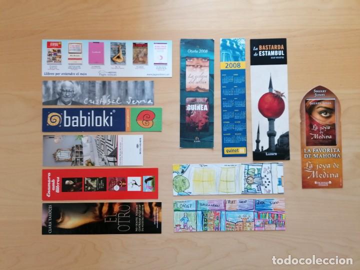 Coleccionismo marcap&aacute;ginas: LOTE DE 12 MARCAP&Aacute;GINAS VARIADOS - Foto 1