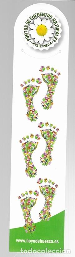 Sammeln von Lesezeichen: 1 marcapaginas ** HOYA DE HUESCA ** - PUNTOS DE ENCUENTRO NATURALES