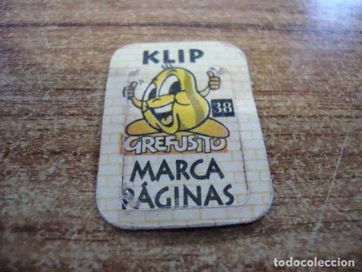 Coleccionismo marcap&aacute;ginas: KLIP MARCAPAGINAS GREFUSITO N&ordm; 38 - Foto 1