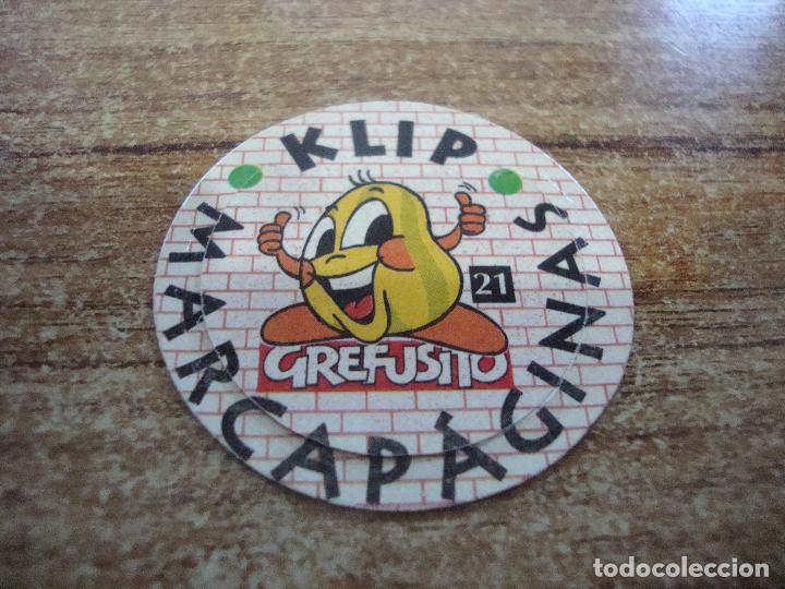Coleccionismo marcap&aacute;ginas: KLIP MARCAPAGINAS GREFUSITO N&ordm; 21 - Foto 1