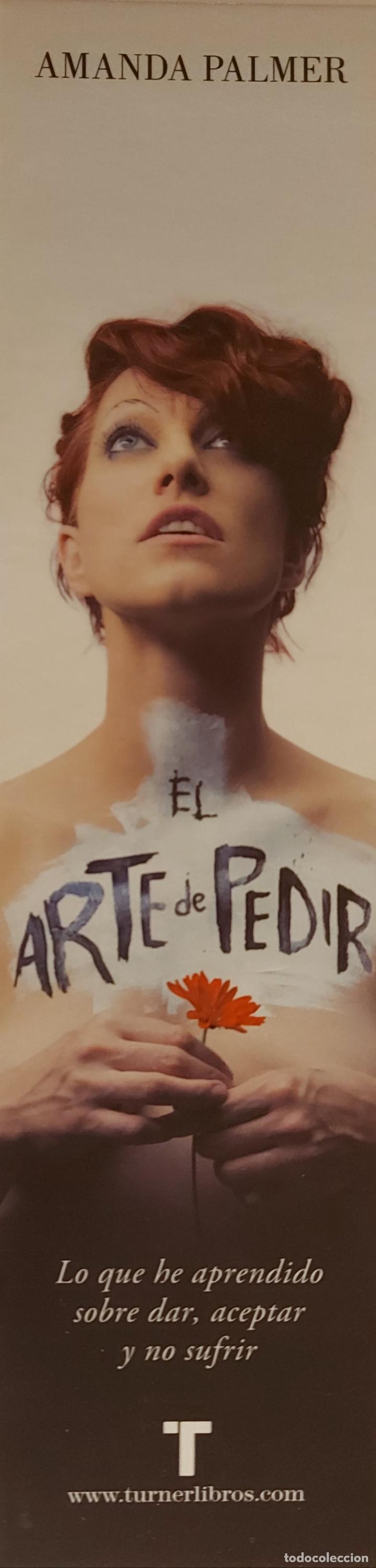Coleccionismo Marcap&aacute;ginas: Marcap&aacute;ginas editorial TURNER.EL ARTE DE PEDIR.AMANDA PALMER-