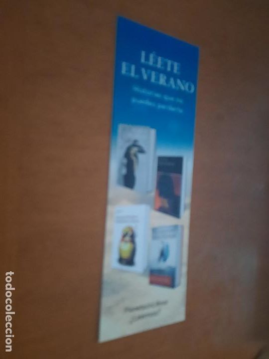Coleccionismo marcap&aacute;ginas: LEETE EL VERANO. . MARCAP&Aacute;GINAS. LITERATURA. DOBLE CARA. BUEN ESTADO. SIN USO