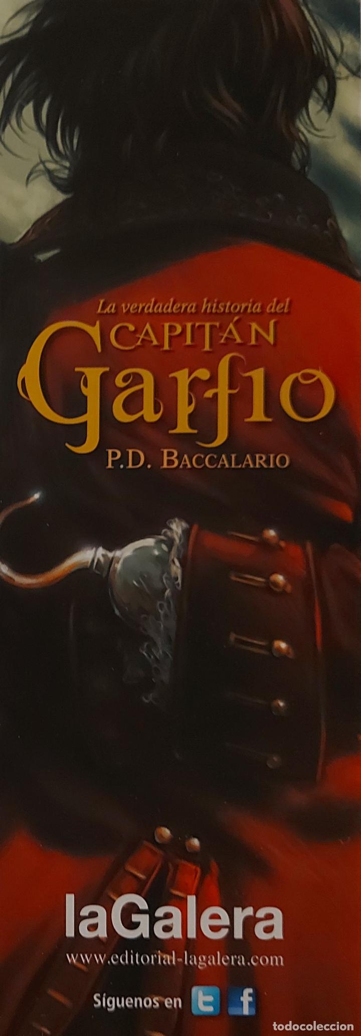 Coleccionismo marcap&aacute;ginas: MARCAPAGINAS - LA GALERA - CAPITAN GARFIO.