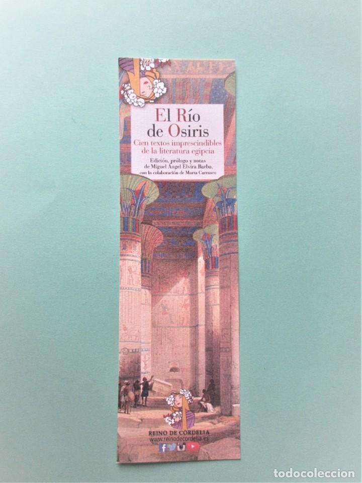 Collectables Bookmark: Marcapaginas editorial Reino de Cordelia el rio de Osiris