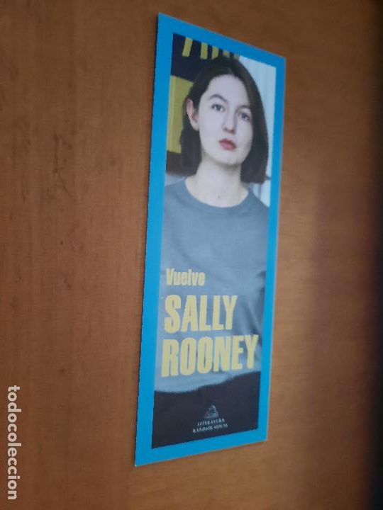 Coleccionismo marcap&aacute;ginas: SALLY ROONEY. LITERATURA MARCAPAGINAS. DOBLE CARA. SIN USO. BUEN ESTADO. DIFICIL