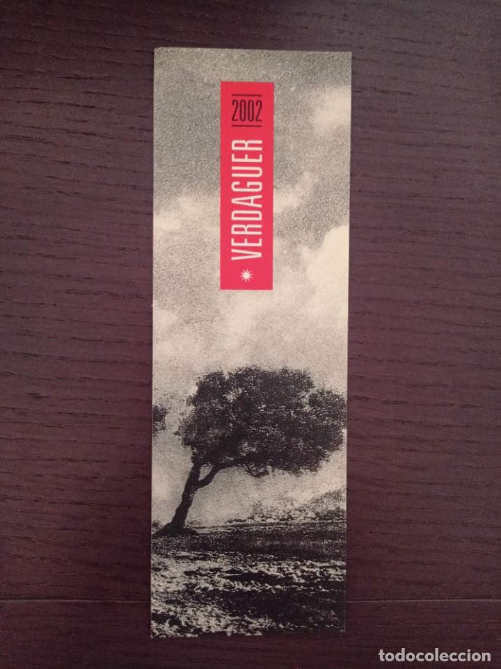 Coleccionismo Marcap&aacute;ginas: MARCAP&Aacute;GINAS. VERDAGUER 2002. VIU L'ANY VERDAGUER. TARDOR