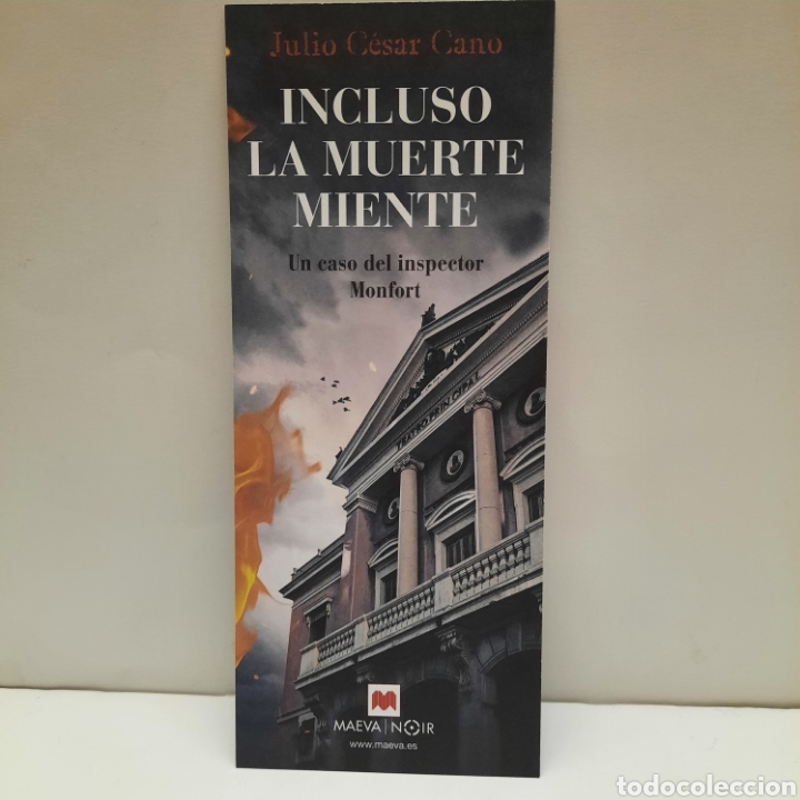 Coleccionismo marcap&aacute;ginas: Marcap&aacute;ginas La muerte miente - Foto 1