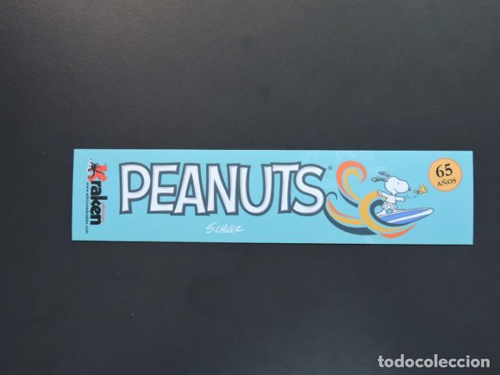 Coleccionismo marcap&aacute;ginas: MARCAP&Aacute;GINAS - EDICIONES KRAKEN - SNOOPY - PEANUTS - SCHULZ - 65 A&Ntilde;OS - Foto 1