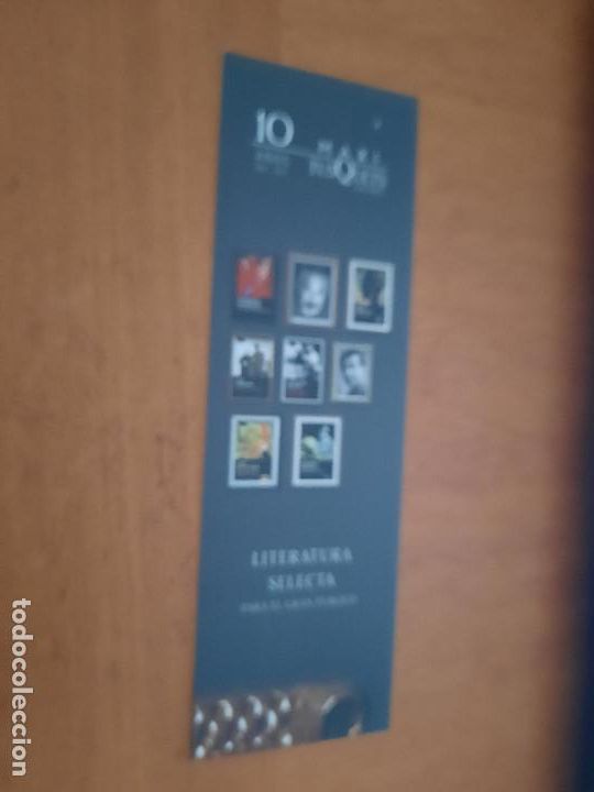 Coleccionismo Marcap&aacute;ginas: 10 MAXI TUSQUETS. LITERATURA. MARCAPAGIAS. DOBLE CARA. BUEN ESTADO. SIN USO