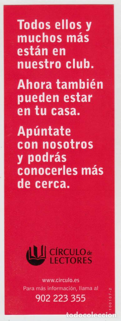 Coleccionismo marcap&aacute;ginas: MARCAP&Aacute;GINAS - C&Iacute;RCULO DE LECTORES - PERFECTO ESTADO