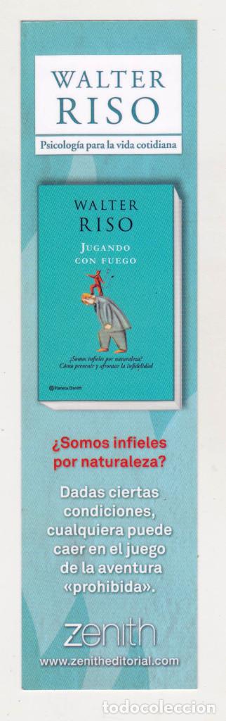 Coleccionismo marcap&aacute;ginas: MARCAP&Aacute;GINAS - WALTER RISO - PERFECTO ESTADO - Foto 2