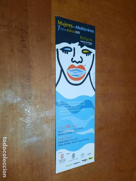 Coleccionismo marcap&aacute;ginas: MUJERES DEL MEDITERR&Aacute;NEO. 2005. M&Uacute;SICA. DOBLE CARA. BUEN ESTADO. DIFICIL DE CONSEGUIR