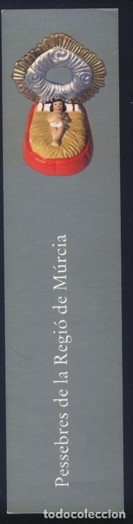Coleccionismo marcap&aacute;ginas: MU-0903- PUNTO DE LIBRO. MARCAP&Aacute;GINAS. PESEBRES DE LA REGI&Oacute;N DE MUCIA.