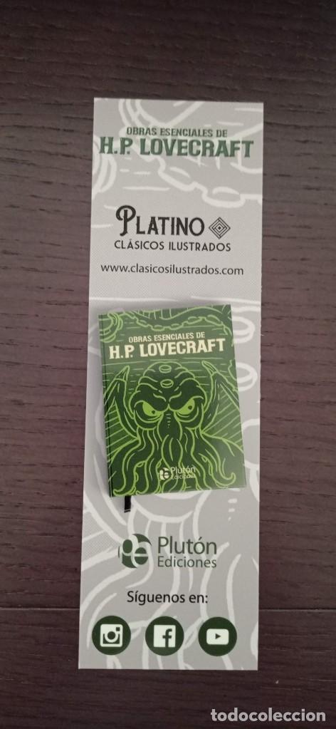 Coleccionismo marcap&aacute;ginas: MARCAP&Aacute;GINAS. PLUT&Oacute;N EDICIONES. OBRAS ESENCIALES DE H.P. LOVECRAFT