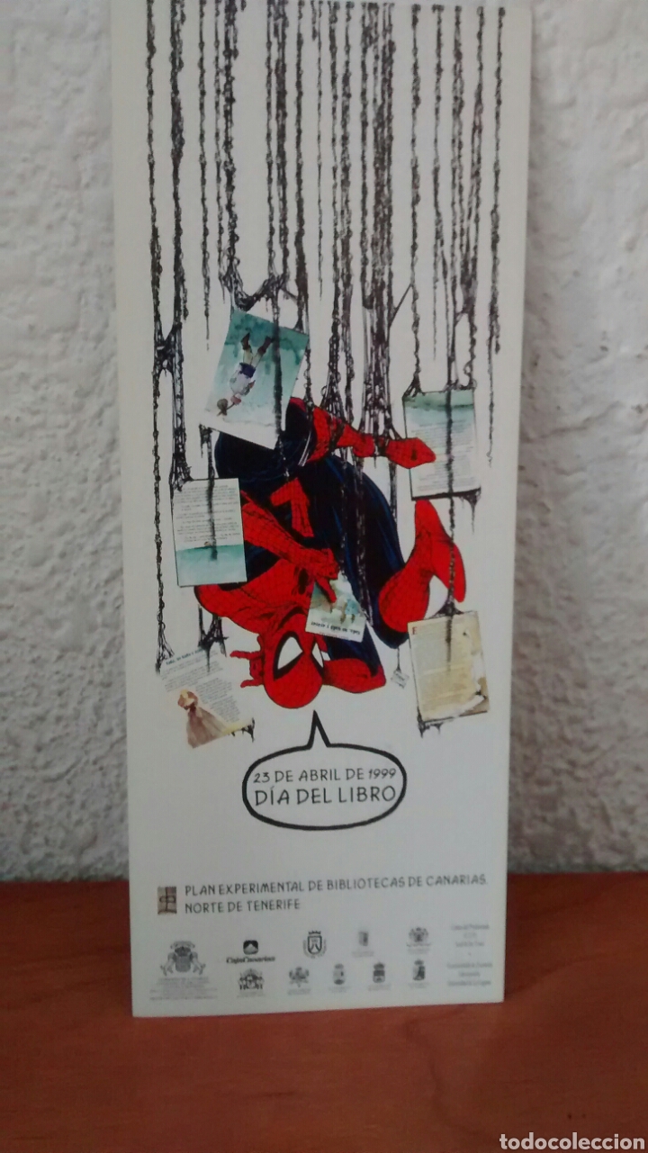 Coleccionismo marcap&aacute;ginas: MARCAPAGINAS DIA DEL LIBRO 1999-TENERIFE - Foto 1