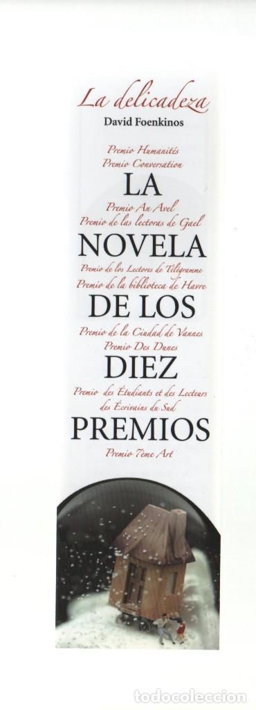Coleccionismo Marcap&aacute;ginas: MARCAPAGINAS, LA DELICADEZA. DAVID FOENKINOS. SEIX BARRAL