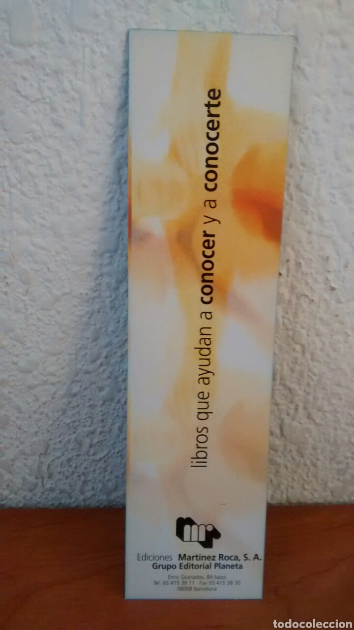 Coleccionismo Marcap&aacute;ginas: MARCAPAGINAS LIBROS QUE AYUDAN A CONOCER Y A CONOCERTE- MARTINEZ ROCA (A1)