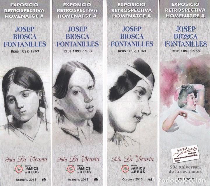 Sammeln von Lesezeichen: Serie completa marcapaginas mujeres de Josep Biosca
