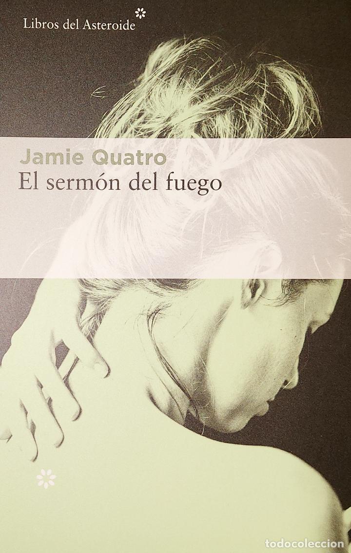 Coleccionismo Marcap&aacute;ginas: MARCAPAGINAS - LIBROS DEL ASTEROIDE - EL SERMON DEL FUEGO - JAMIE QUATRO - N&ordm; 211 -T POSTAL