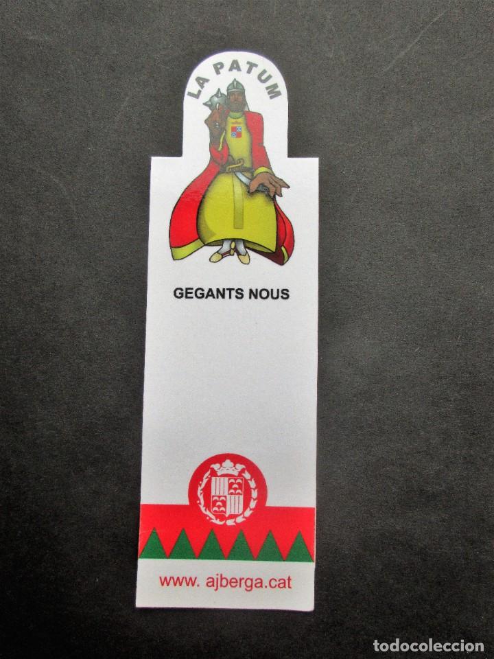 Coleccionismo Marcap&aacute;ginas: Marcapaginas Giigante nuevo de la Patun