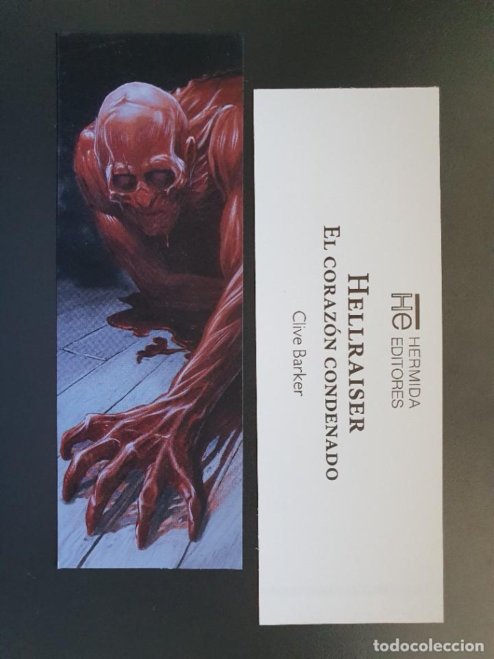 Coleccionismo marcap&aacute;ginas: MARCAP&Aacute;GINAS - HERMIDA EDITORES - HELLRAISER EL CORAZ&Oacute;N CONDENADO - Foto 1