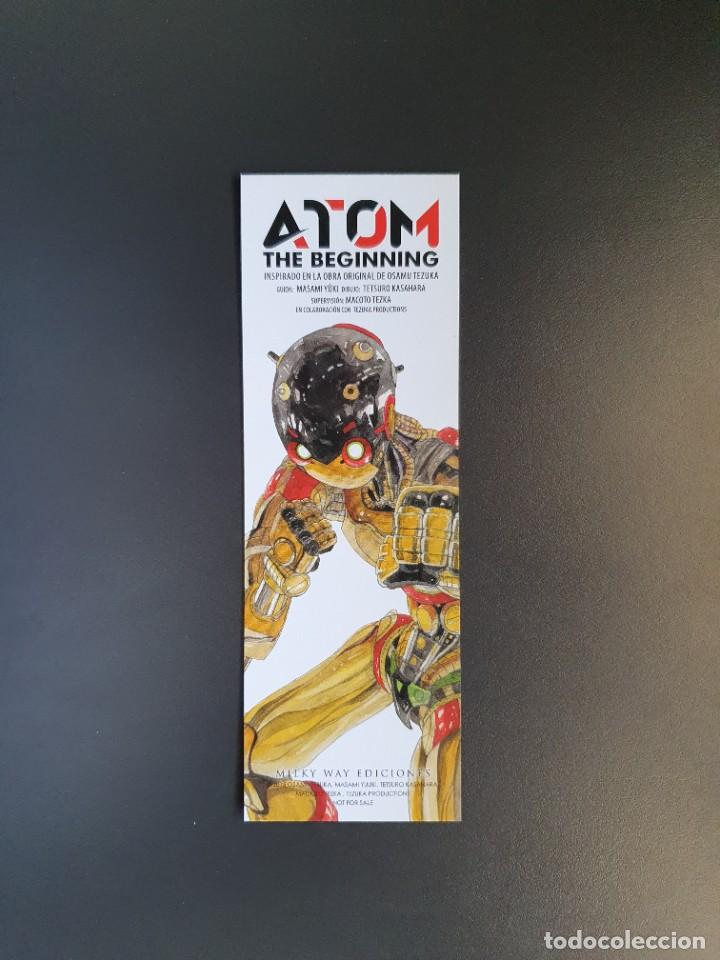 Coleccionismo marcap&aacute;ginas: MARCAP&Aacute;GINAS COMIC - MILKY WAY EDICIONES - ATOM THE BEGINNING - Foto 1