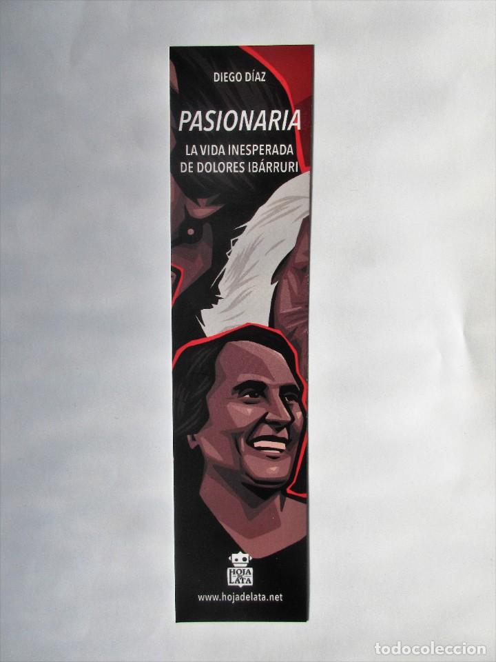 Coleccionismo Marcap&aacute;ginas: Marcapaginas editorial Hoja de lata Pasionaria