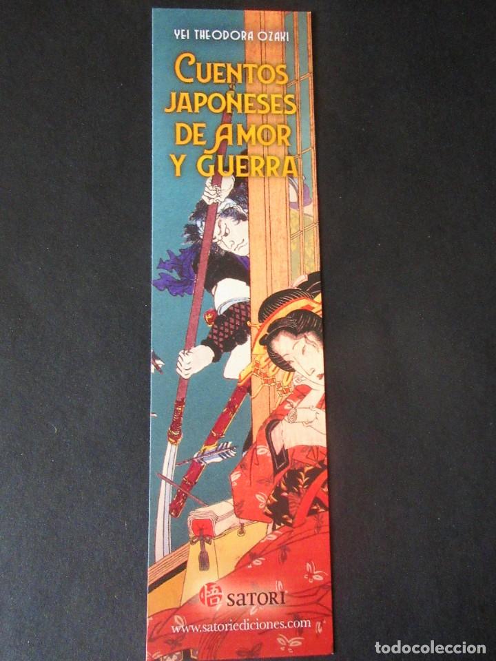 Collectables Bookmark: Mrxcapagonas editorial Satori cuentos japoneses de amor y guerra