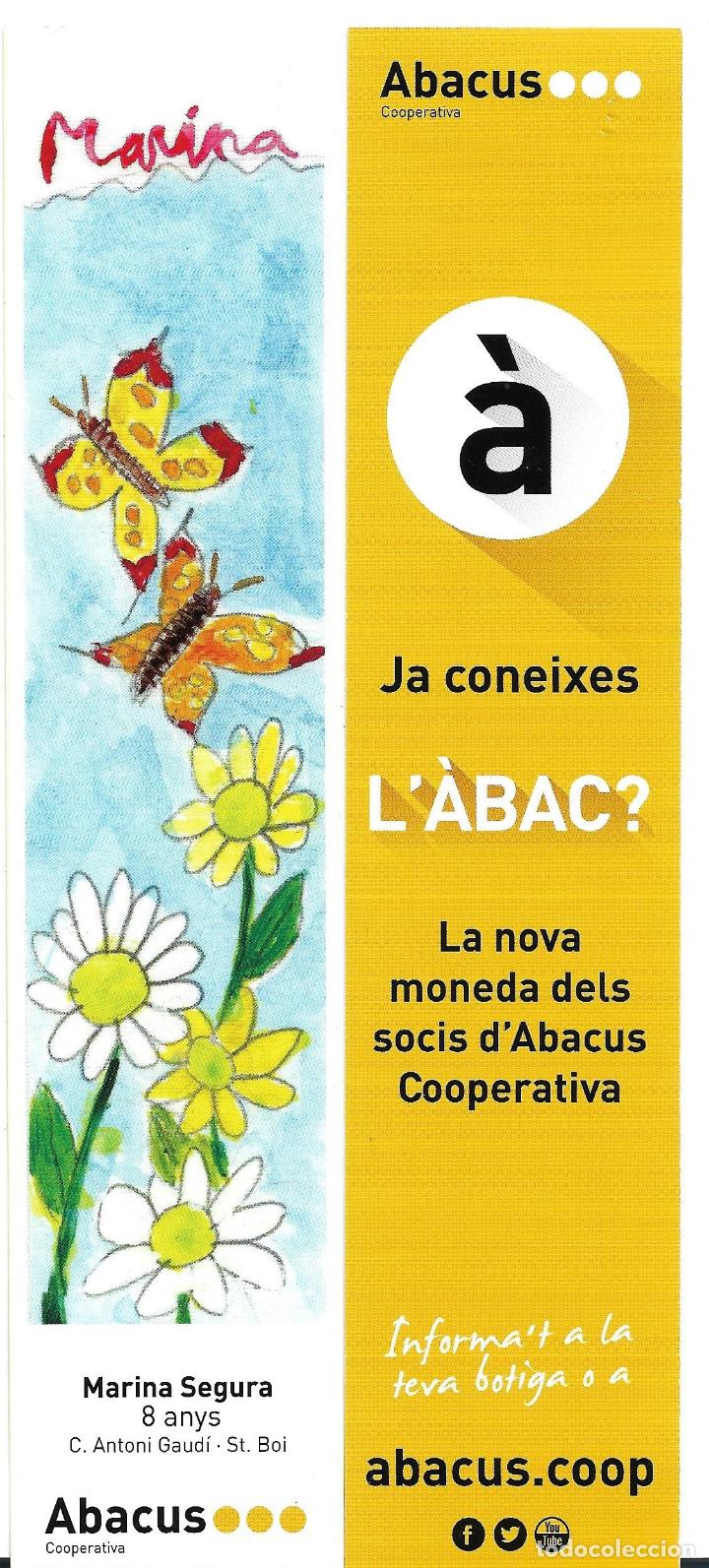 Coleccionismo Marcap&aacute;ginas: ABACUS, MARCAP&Aacute;GINAS DE DIBUJO INFANTIL, C. ANTONI GAUD&Iacute; DE SANT BOI.DE LLOBREGAT.