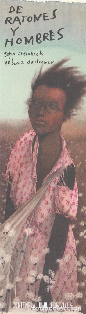 Coleccionismo Marcap&aacute;ginas: MARCAPAGINAS EDELVIVES. DE RATONES Y HOMBRES