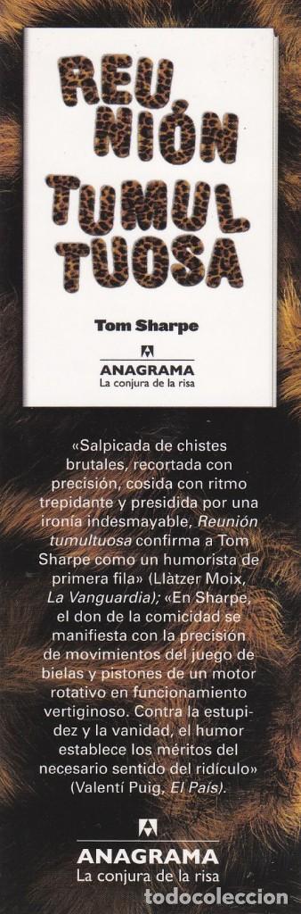 Collectables Bookmark: MARCAPAGINAS ANAGRAMA. REUNION TUMULTUOSA