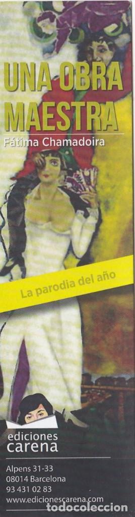 Collectables Bookmark: MARCAPAGINAS CARENA. UNA OBRA MAESTRA