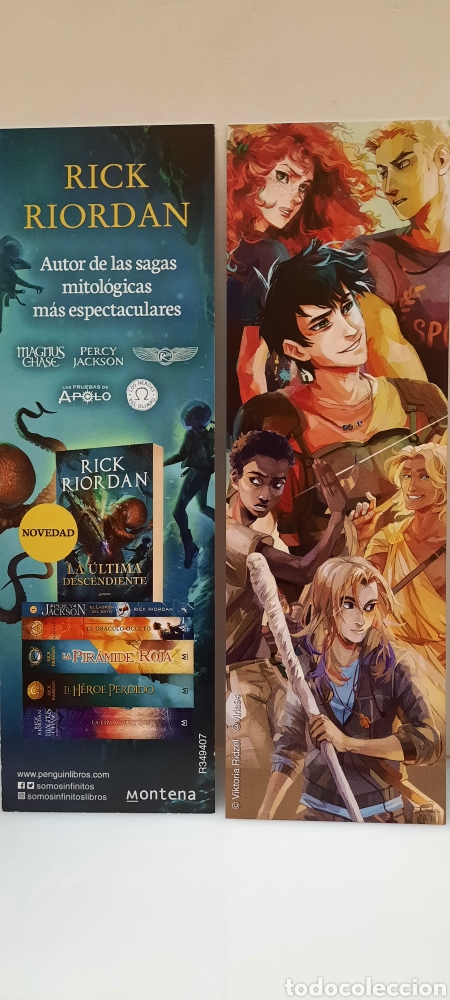 Collectables Bookmark: Marcap&aacute;ginas Rick Riordan