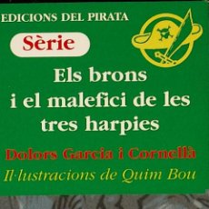 Coleccionismo Marcapáginas: MARCAPÀGINAS - EDICIONES DEL PIRATA - ELS BRONS I EL MALEFICI DE LES TRES HARPIES