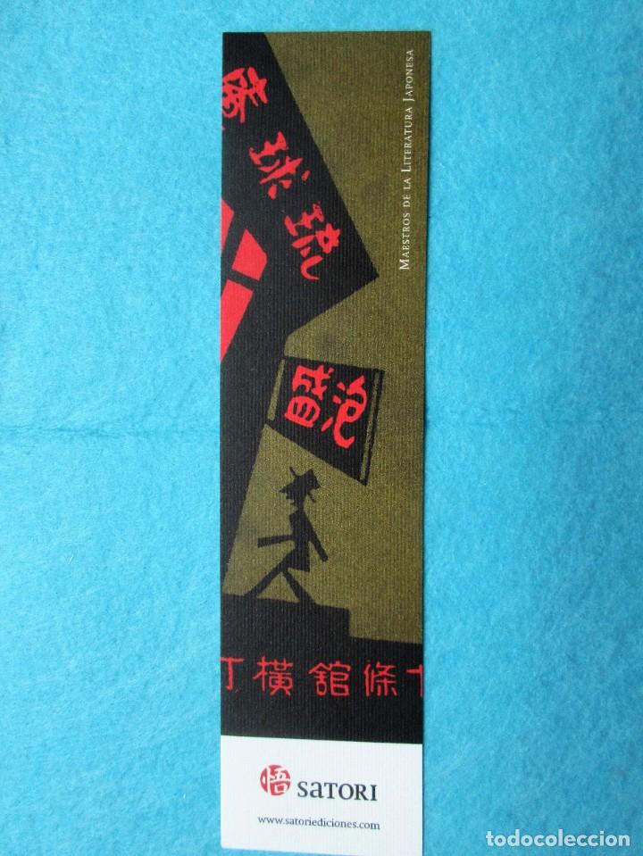 Coleccionismo Marcap&aacute;ginas: Marcapaginas editorial Satori maestros de la literatura Japonesa
