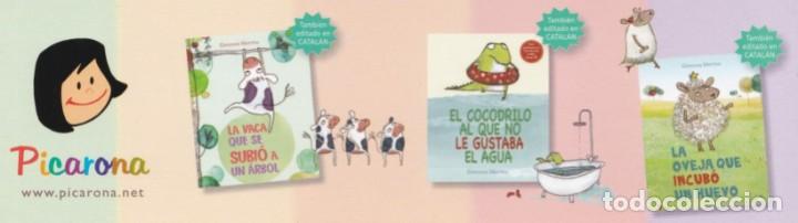 Collectables Bookmark: MARCAPAGINAS PICARONA. LA VACA QUE SE SUBIO A UN ARBOL. EL COCODRILO AL QUE NO LE GUSTABA EL AGUA ..