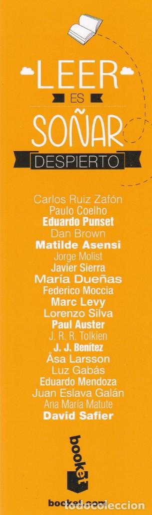 Collectionnisme Marque-pages: MARCAPAGINAS BOOKET. LEER ES SO&Ntilde;AR DESPIERTO. GRANDES AUTORES EN LIBROS PEQUE&Ntilde;OS
