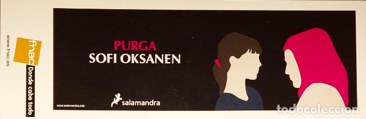 Sammeln von Lesezeichen: MARCAPAGINAS - SALAMANDRA - PURGA - SOFI OKSANEN - SIN NUMERAR