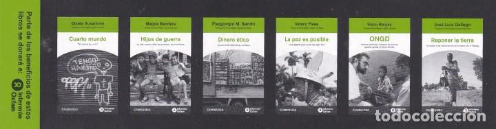 Coleccionismo marcap&aacute;ginas: MARCAPAGINAS DEBOLSILLO. INTERMON OXFAM - Foto 2