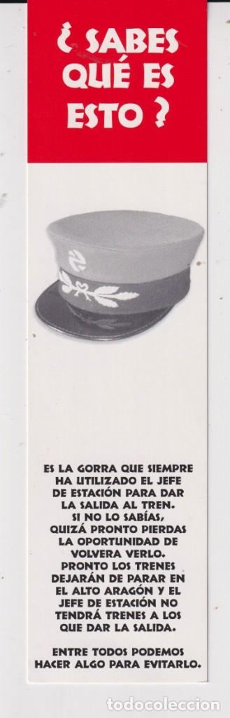 Collectionnisme Marque-pages: MARCAP&Aacute;GINAS EDITOR TOMEMOS EL TREN TUTULO SABES QU&Eacute; ES ESTO